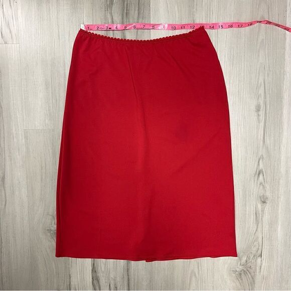 NWOT pin up girl! clothing red pencil skirt vintage deadstock see measurements - Picture 9 of 10